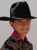 Paris is 11 years-old and lives in Scottsdale, Arizona. She is a member of the Desert Reining Horse Association. In 2010, Paris took home first place in the ... - paris
